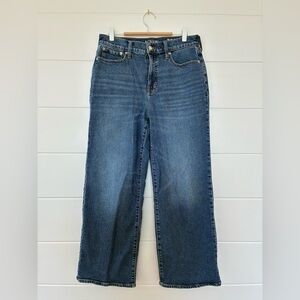 J. Crew Women's High-rise slim wide jean in 1996 semi-stretch